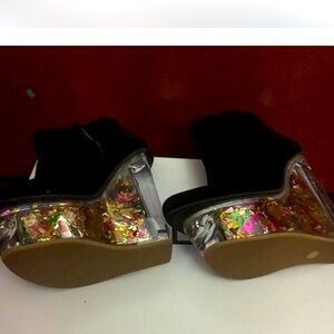 JEFFREY CAMPBELL CONFETTI BOOTIES